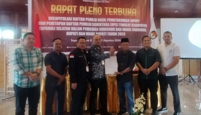 Bawaslu Tapsel Minta KPU Bersihkan Pemilih Ganda Dan Meninggal Dunia Dari DPS