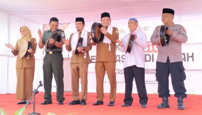 Kadisdik Dayah Aceh Besar Hadiri Kick Off Setop Kekerasan