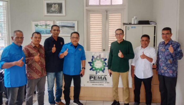 Terima Audiensi Pengurus PWI Aceh, Ini Harapan Direksi PT PEMA