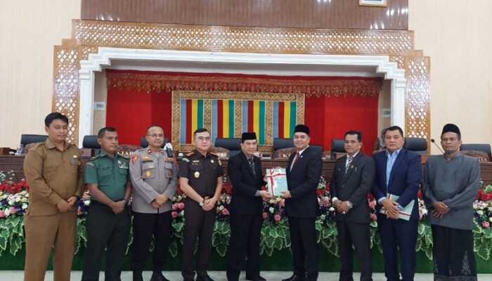 KUA PPAS Abdya Tahun 2025 Rp863 Miliar