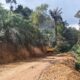 Jalinsum via Sosopan yang rusak parah mendapat perbaikan dan peningkatan sepanjang 4,8 kilmeter. (Waspada/H. Idaham Butar Butar/B)