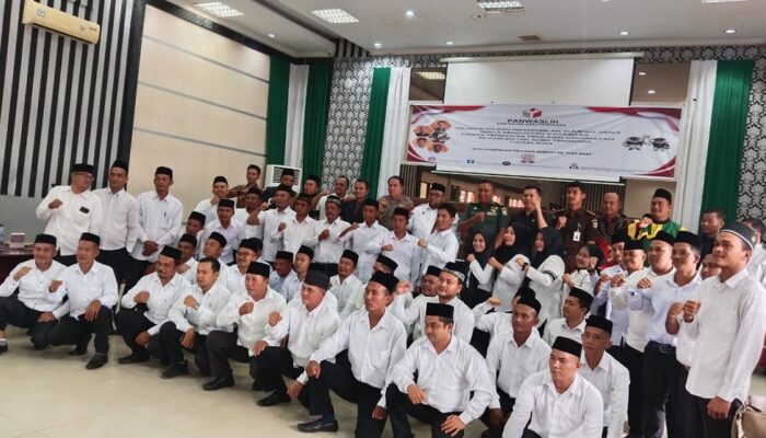 48 Panwascam Dilantik, Langsung Kerja Untuk Tahapan Pilkada