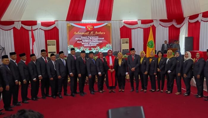 30 Anggota DPRD P.Sidimpuan Periode 2024–2029 Dilantik