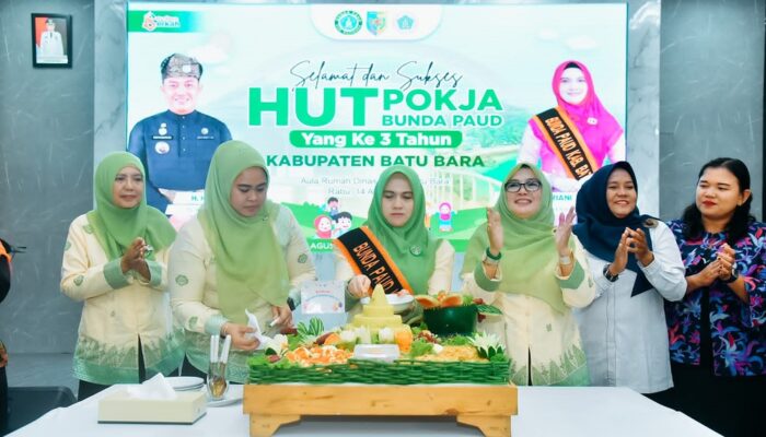 Semarak HUT Ke-3 Pokja Bunda PAUD Batubara