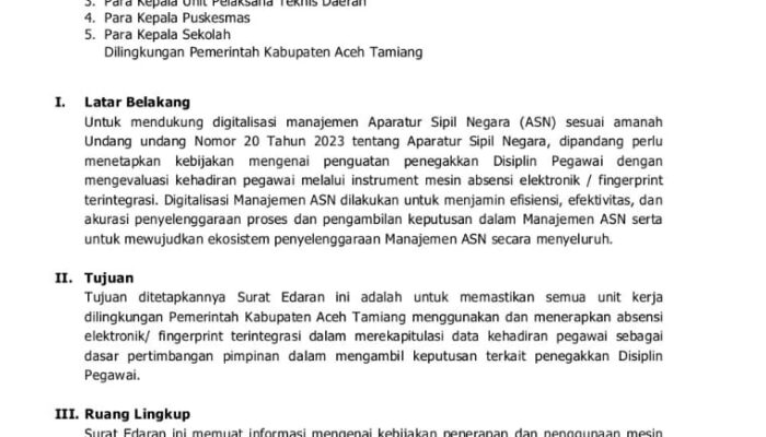 Tingkatkan Kualitas Layanan Publik Melalui Digitalisasi Presensi Seluruh ASN