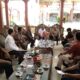 Pj Wali Kota Azhari saat menerima dan mendengarkan pemaparan singkat hasil kajian akademik hutan adat Singgersing, Kemukiman Batu-Batu oleh tim Pusat Riset Hukum, Islam, dan Adat (PRHIA) Universitas Syiah Kuala (USK) yang diketuai oleh Prof. Dr. Azhari, S.H, M.CL, MA di Pendopo Kota Subulussalam, Kamis, (1/8). (Waspada/Ist)