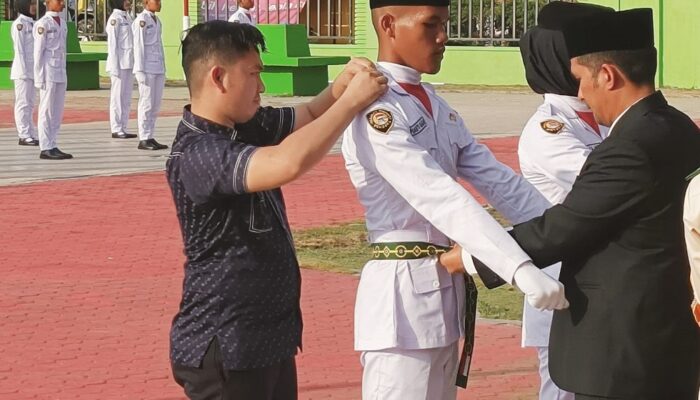 Pj Bupati Agara Kukuhkan Paskibraka 2024