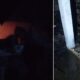 Tim pemadam kebakaran saat melakukan pemadaman api di lokasi rumah warga di Dusun Tanjung Jati I Komplek Avina Gampong Seulalah, Kecamatan Langsa Lama, yang terbakar pada bagian lantai dua rumah tersebut, sekira pukul 22.40 wib, Kamis (15/8). Waspada/Rapian.