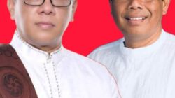 Pasangan calon Bupati dan Wakil Bupati Abdya Periode 2024-2029, Jufri Hasanuddin-Fakhruddin. Jumat (16/8).Waspada/Syafrizal