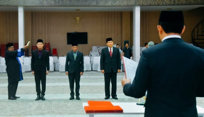 Pj Bupati Batubara Lantik 3 Pejabat Untuk Penyegaran Kinerja