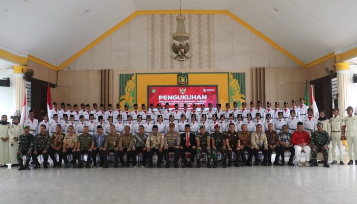 Kapolres Langkat Hadiri Pengukuhan Paskibraka 