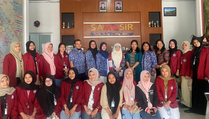 Mahasiswa UM Tapsel Magang Mandiri Di Samosir Selama 4 Bulan