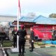 Rutan Tarutung gelar upacara peringatan HUT Ke-79 Kemerdekaan RI di lapangan Rutan tersebut, Sabtu (17/8). Waspada/ist