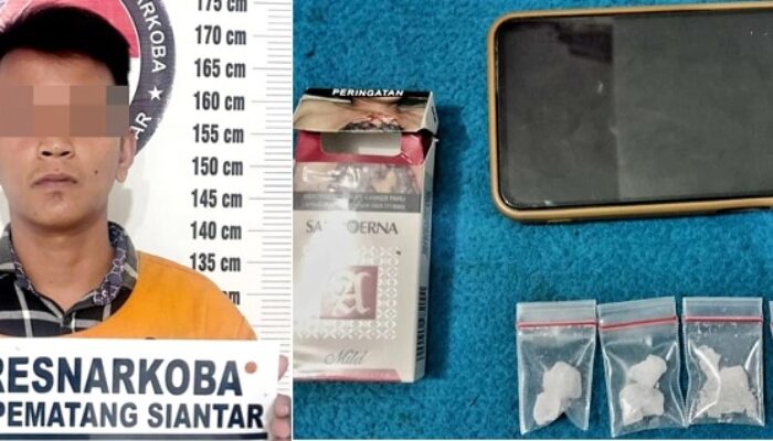 Residivis Miliki Sabu 6,23 Gram Diringkus