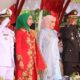 Kapolres Tanjungbalai AKBP Yon Edi Winara mengikuti upacara HUT ke-79 RI. Waspada/Ist