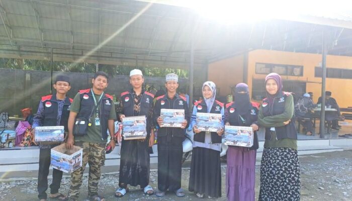 Mahasiswa KKN Melayu Serumpun Jadi Relawan Galang Dana Palestina