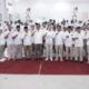 Berfoto bersama usai pembukaan Rakorcab DPC Partai Gerindra Deliserdang. (Waspada/ist)