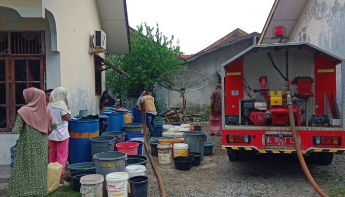 Periode Agustus, Lebih 2 Juta Liter Air Bersih Mengalir Ke Lhoknga