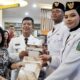 Bupati Simalungun didampingi istri saat mengikuti acara jamuan makan malam dan pelepasan Paskibraka 2024, Sabtu (17/8) malam.(Waspada/ist).