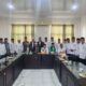 Pengurus MUI Padangsidimpuan dan Pengurus MPU Kota Banda Aceh foto bersama di Aula Kantor MPU Kota Banda Aceh, tanggal 12 Agustus 2024 di Banda Aceh. Waspada/ist.