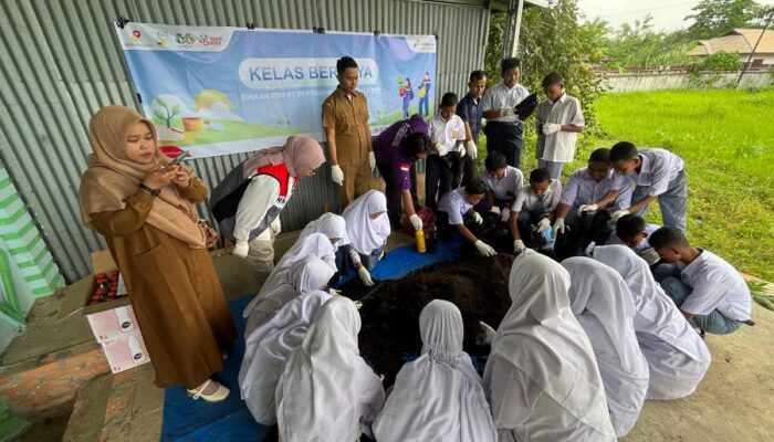 Pertamina EP Rantau Gelar Edukasi Lingkungan Bagi Pelajar Difabel