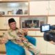 Mantan Ketua Muda Tata Usaha Negara pada MA RI periode 2016-2022 Prof. Dr. Supandi, SH, M.Hum saat memberikan keterangannya. (Waspada/Edward Limbong).