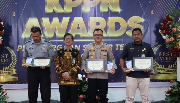 Polres Aceh Timur Borong Tiga Penghargaan Bergengsi KPPN Awards