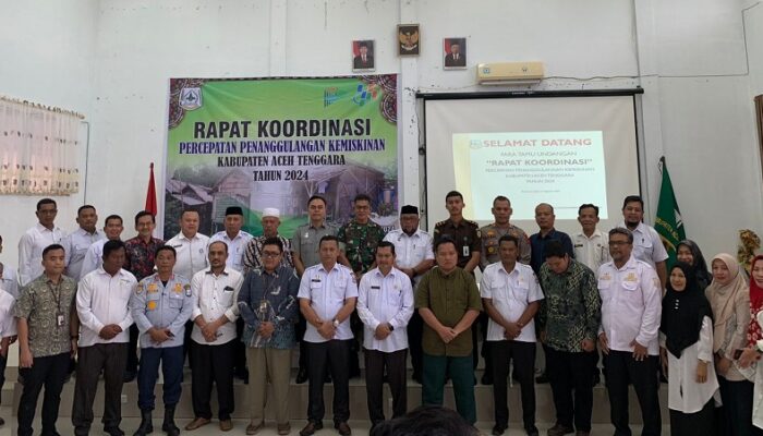 Pemkab Agara Rakor Penanggulangan Kemiskinan
