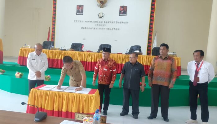DPRD Nisel Sahkan P APBD TA 2024