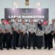 Kunjungan kerja dan koordinasi Bapas Kelas II Lhokseumawe, di Kalapas Narkotika Kelas II B Langsa, Rabu (6/8). Waspada/Munawar