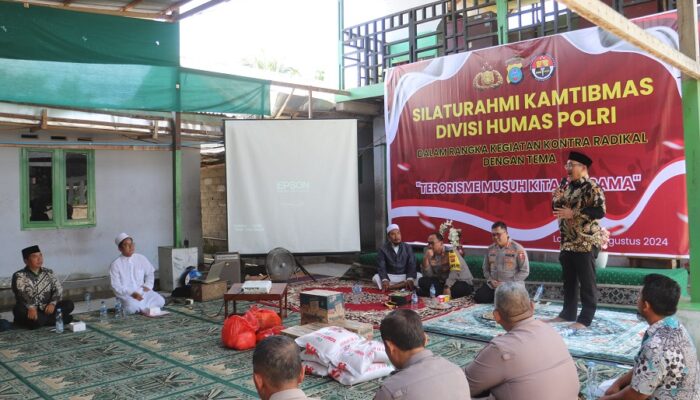 Sosialisasi Paham Kontra Radikal, Divisi Humas Polri Silahturahmi Ke Pesantren Al Fatah