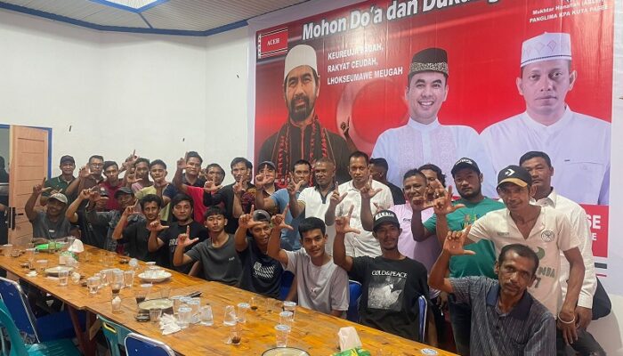 Tinggalkan Pasangan IMAM, Relawan Asoe Lhok Kini Mendukung Sayuti-Husaini