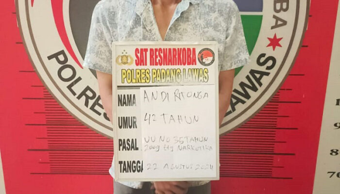 Polres Palas Tangkap Pengedar Narkoba Di Huta Raja Tinggi