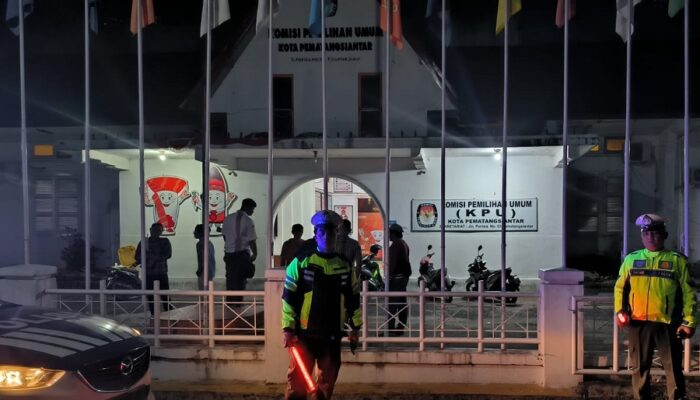 Jelang Pilkada 2024, Sat Lantas Intensifkan BLP Di Kantor KPU