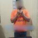 Satres Narkoba Polres Langkat  mengamankan AD, 29, warga Lhokseumawe, Provinsi Aceh, yang terlibat dalam kasus peredaran narkotika jenis sabu, kemarin. Waspada/ist