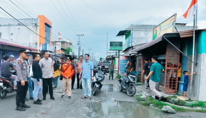 Pj Bupati Respon Jalan Tergenang Dan Banjir Pasang