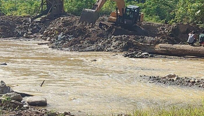 Diduga PETI Beroperasi Di Hutan Lindung