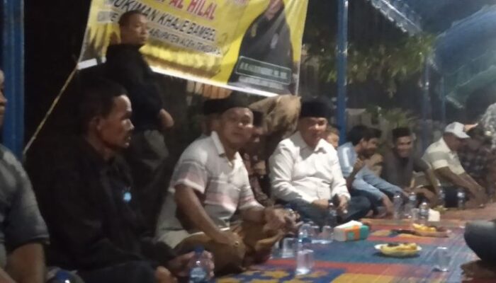 Salim Fakhry Gencar Ke Desa-desa Minta Dukungan Masyarakat Agara