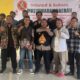 Musda PDPM Tapsel berlangsung sukses dan Alan Sayid Siregar (batik tengah) terpilih sebagai ketua periode 2023-2027. (Waspada/Ist)