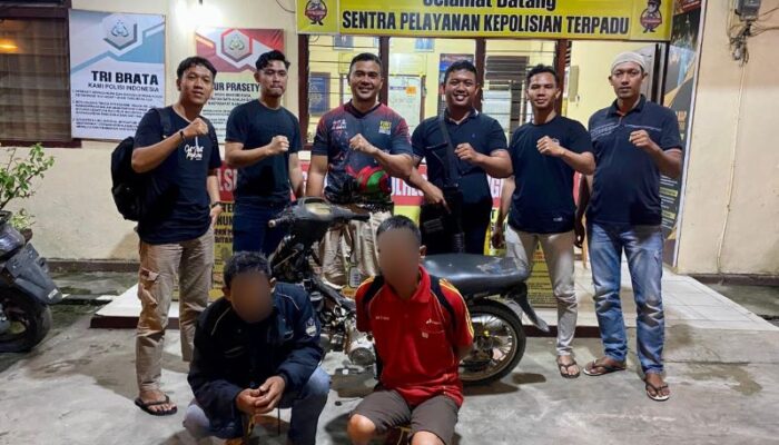 Dua Pelaku Ditangkap, Polisi Buru Jaringan Curanmor Di Aceh Singkil