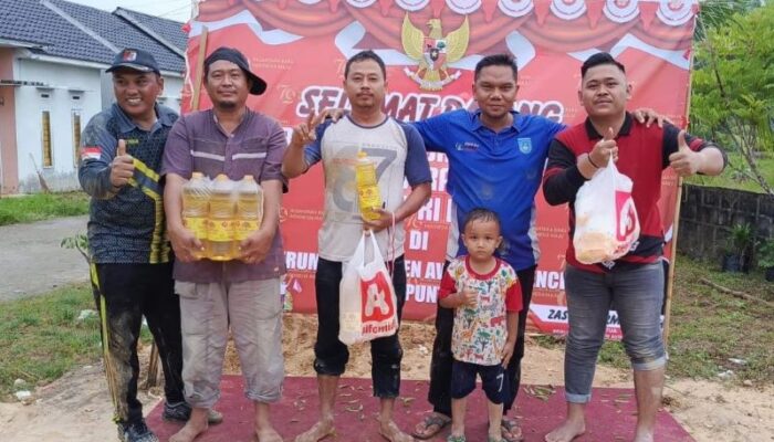 Semarak HUT RI, Warga Komplek Green Avina Residence Gelar Berbagai Perlombaan