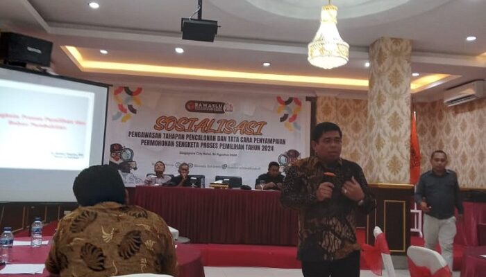 Bawaslu Sosialisasikan Pengawasan Pencalonan Dan Sengketa Pemilihan