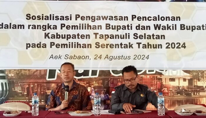Bawaslu Ajak Pemangku Kepentingan Awasi Proses Pencalonan Bupati Dan Wakil Bupati Tapsel