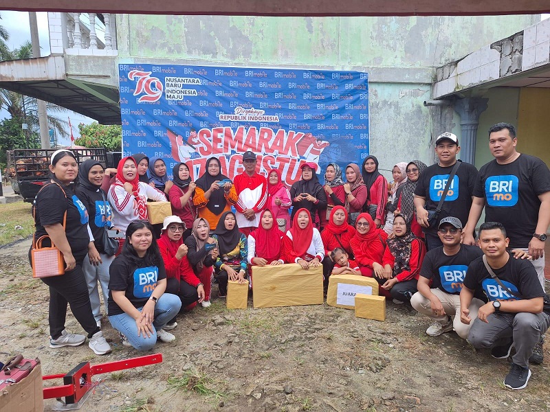 Program Engagement Desa 2024 yang digelar BRI Unit Air Batu Di Sei Alim Ulu. Waspada/Ist