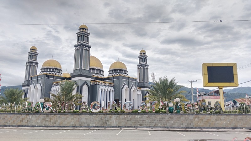 Masjid Agung At-Taqwa Kutacane berhasil menyabet predikat Terbaik 1 kategori Masjid AMPeRA Se-Aceh. Waspada/Seh Muhammad Amin