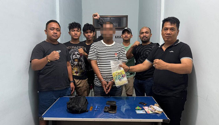 Naik KLX Bawa Sabu 1 Kg, Ditangkap Polisi