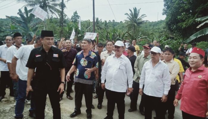 Paslon Sowa’a Laoli – Marthinus Lase Deklarasi Dan Daftar Di KPU Gunungsitoli