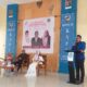Ketua BKPRMI Kota Langsa, Tgk Zubir, SPd, saat membuka acara NextGen UMKM Visionaries For Langsa, di gedung KNPI Kota Langsa, Kamis (29/8). Waspada/Rapian