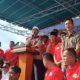 Ketua KPA 013 Wilayah Blangpidie Panglima Do, menyatakan dukungannya terhadap paslon Safaruddin-Zaman Akhli, dalam Pilkada Abdya 2024. Kamis sore (29/8).Waspada/Syafrizal