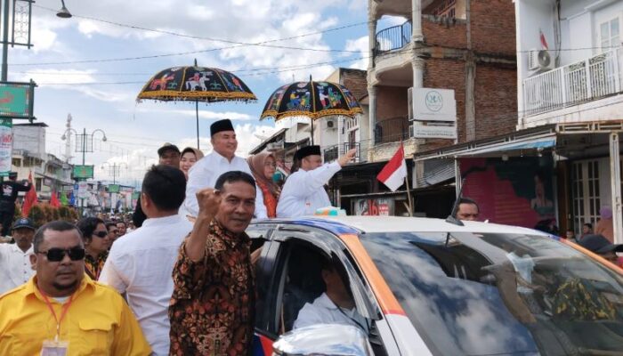 Lautan Massa Antar Salim Fakhry-Heri Al Hilal Daftar Ke KIP Agara